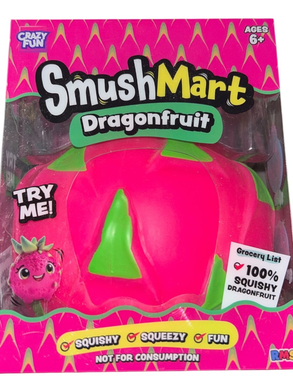 Rms Smushmart Giant Dragonfruit Squishy